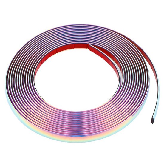 Rola ornament bandou, 12mm x 8m, curcubeu, 63761 Carmotion 