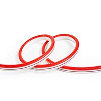 Banda LED Neon Flex, 12V, 5m, Rosie, JSUNSPT-NEON-2835-1-12V-Red