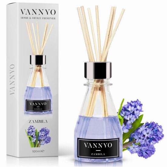 Odorizant camera cu betisoare, 100ml, Zambila, Vannyo Vanesica
