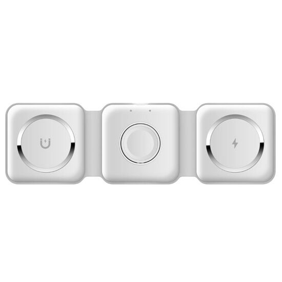 Statie de incarcare wireless, 3 in 1 pentru telefon, ceas, casti Apple, Iphone, BW2063 Bewello