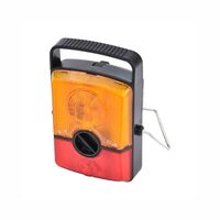Lanterna 2 in 1 cu functie stroboscopica, girofar, cu baterii R20, ADR, LOS003 Hico 