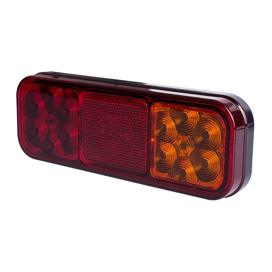 Lampa spate 200x70, 3 functii, LED,12/24V, stanga / dreapta, HOR126, LZD 2832 Horpol