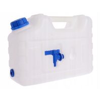 Canistra apa potabila 10L, atestata alimentar, cu robinet si dop, plastic, POJ001 HICO