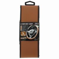 Husa volan 39-40cm, L, piele ecologica Comfort Grip, 2506320 Car+