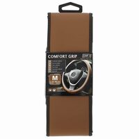 Husa volan 37-38cm, M, piele ecologica Comfort Grip, 2506220 Car+