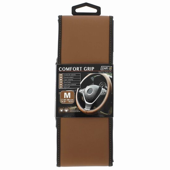 Husa volan 37-38cm, M, piele ecologica Comfort Grip, 2506220 Car+
