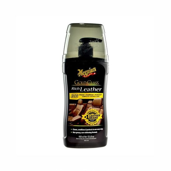 Solutie curatare si hidratare tapiterie piele, 400ml, Gold Glass Rich Leather, 17914 Meguiar's