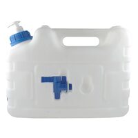 Canistra apa potabila 10L cu dozator sapun, robinet si dop, atestata alimentar, fi51, plastic, POJ004/KPL HICO 