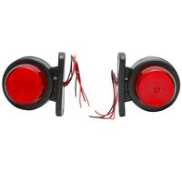 Lampa gabarit brat 84mm, 12/24V, Neon, alb-rosu, Formplas FR0110neo BK69827