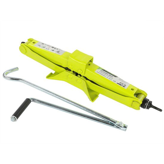 Cric foarfeca 2T, cu manivela pliabila, 63391 Carmotion 