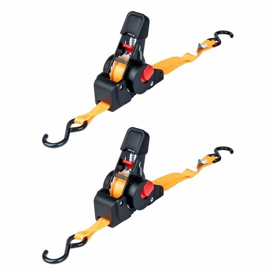 Set 2 chingi fixare marfa, 2m-18mm, 200kg, S, auto-retractabile, 03323 Amio