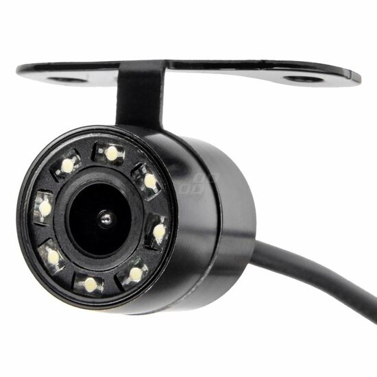 Camera video marsarier, picior, 8 LED-uri, 12V, 720p, rotunda, 03532 Amio