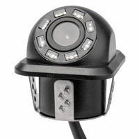 Camera video marsarier, incastrabila fi18mm, 8 LED-uri IR, 12V, 720p, oblica, 03527 Amio