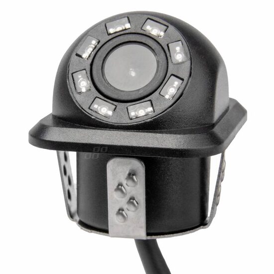 Camera video marsarier, incastrabila fi18mm, 8 LED-uri IR, 12V, 720p, oblica, 03527 Amio