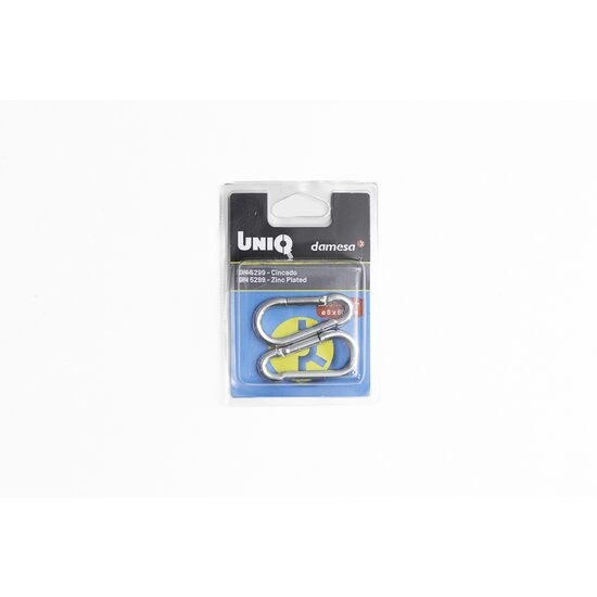 Set 2 carabine simple DIN5299 ZP fi6x60mm, zincata, UNIQ B9523923-blister