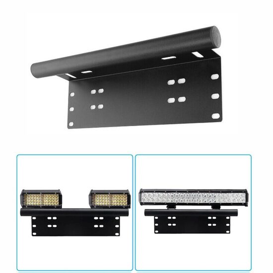 Suport proiectoare, mini bullbar cu suport numar, S.P.009C 247 Lighting