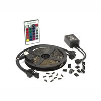 Set 4 benzi LED iluminare fundal TV, 2x30 cm si 2x50 cm, cu telecomanda, 24-38”, 55850A Phenom