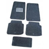 Covorase auto cauciuc negre (imitatie textil) Premium DT006A Art  