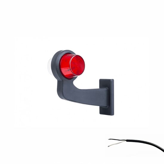 Lampa gabarit cu brat 192mm, cotit la 90°, LED, OLD SCHOOL, stanga, cablu 5m, LD 2560 Horpol