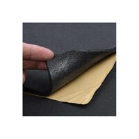 Material insonorizant premium cu adeziv, 10mm, 100x100cm, negru, MI.06HD
