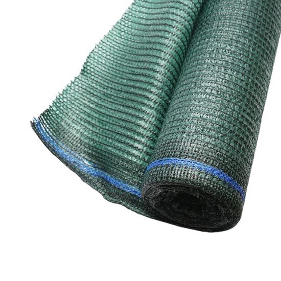 Plasa umbrire gard solar, 85%, latime 1.5M, lungime 20M, verde, din polietilena cu protectie UV, BK78268