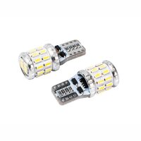 Set 2 becuri T10, 30 LED-uri SMD3030, 12-24V, W5W, 280lm, Canbus, 83203 Vision