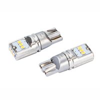 Set 2 becuri aluminiu T10, 9 LED-uri SMD2016, 12-24V, W5W, 230lm, Canbus, 83200 Vision