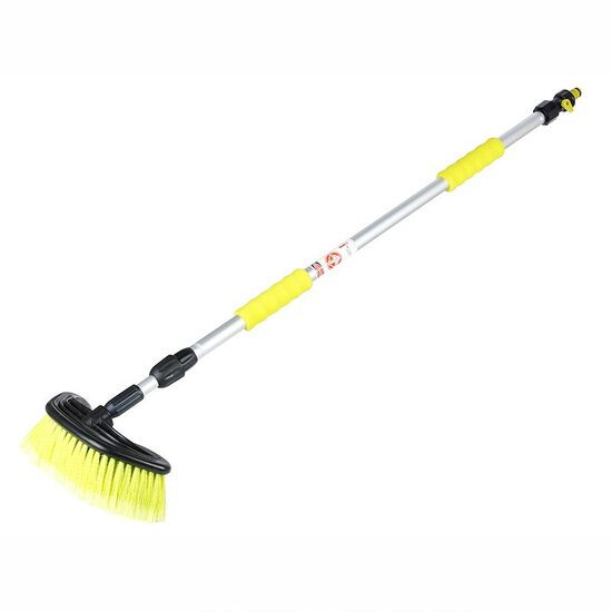 Perie spalat telescopica cu robinet, 105-160cm, perie semicirculara 20cm, 63515 Carmotion