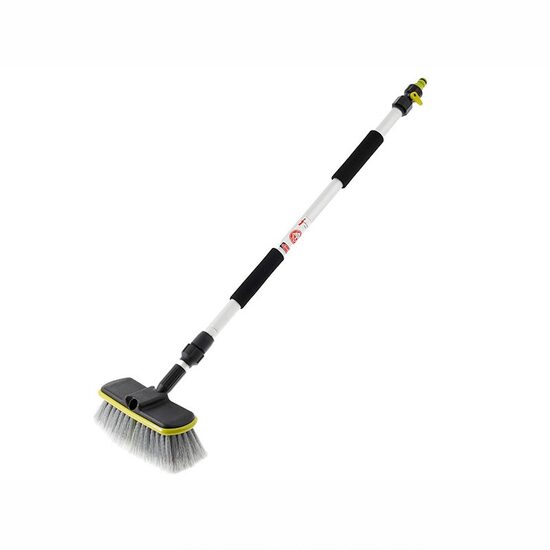 Perie spalat telescopica cu robinet, 80-130cm, perie 20cm, 63510 Carmotion