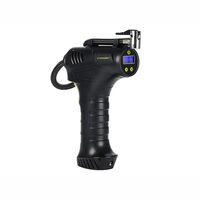 Compresor aer portabil, wireless, cu acumulator, 2A, incarcare cu USB,  150psi/ 10bar, 7.4V, 60W, manomentru digital programabil, 63334 Carmotion