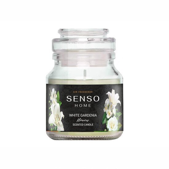 Lumanare parfumata, 130g, White Gardenia, Senso Home, DM787 DrMarcus  