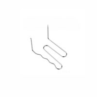 Set 100 cleme, tip W, pentru pistol sudat-lipit plastic, crapaturi subtiri sau curbate, 0.6mm, K18028-11 