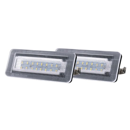 Set 2 bucati lampa numar LED compatibila, Smart Fortwo 450, 451, 453, Amio 4568, 7215