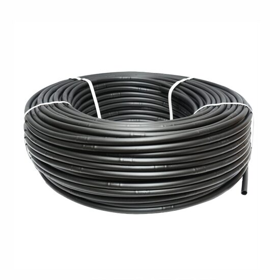 Tub picurare apa fi16mm, distanta intre picuratori 30cm, debit 4L pe ora, rola 200m, BK78356