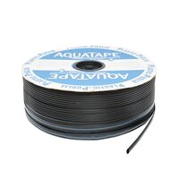 Banda picurare labirint fi16mm, grosimea peretelui 6mil-0.15mm, distanta intre picuratori 10cm, debit 1.5L pe ora, rola 3000m, AquaTape, LW23 Plastic-Puglia
