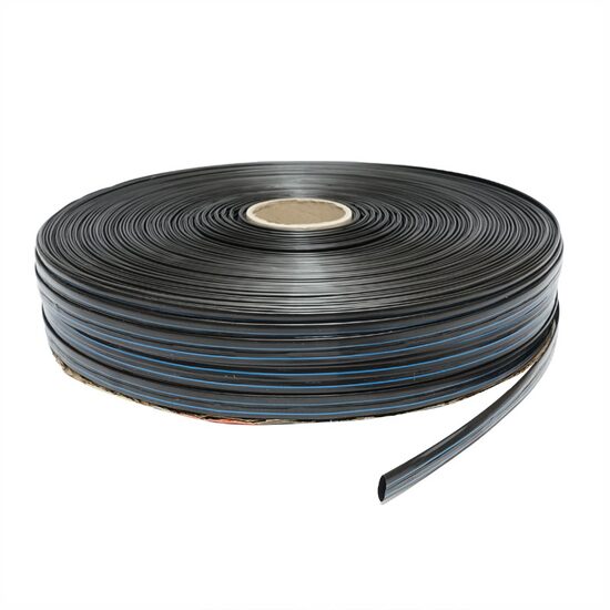 Banda picurare labirint fi16mm, grosimea peretelui 6mil-0.15mm, distanta intre picuratori 10cm, debit 2L pe ora, rola 1000m, LS71