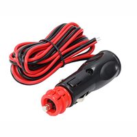 Stecher bricheta, 12-24V, 5A, cu cablu 2m, siguranta EURO-DIN, 63222 Carmotion