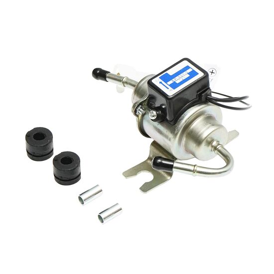 Pompa alimentare combustibil universala, electrica, cu filtru incorporat, 12V, L=145mm, fi 6mm, pentru motorina, benzina, OEM YK-3106, EP-501-0, SR73