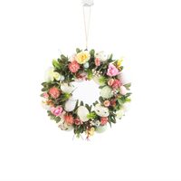 Decoratiune de paste, ornament coronita pentru usa, Inside Decor 57938