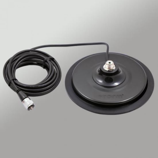 Talpa magnetica 125 PL filet 125mm cablu 5m Storm pentru antena statie