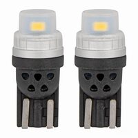 Set 2 becuri T10, 2 LED-uri SMD3020, 12-24V, W5W, alb, 360°Pure Light Series, 03726 Amio 
