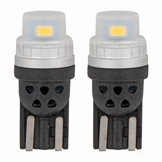 Set 2 becuri T10, 2 LED-uri SMD3020, 12-24V, W5W, alb, 360°Pure Light Series, 03726 Amio 