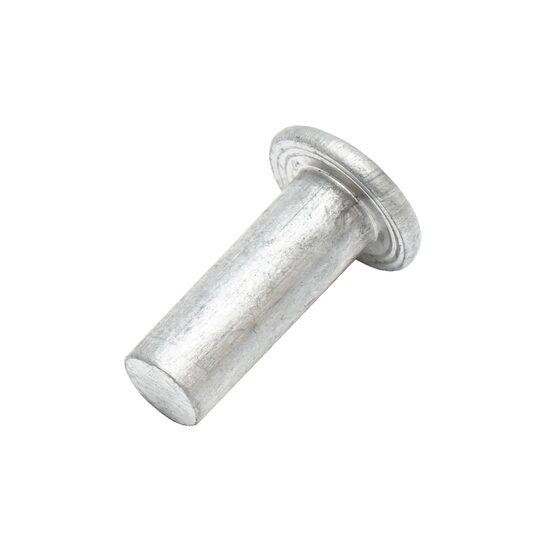 Nit aluminiu plin 4x8mm, diametru cap 15mm, pentru ferodouri, set100 bucati, HH95 
