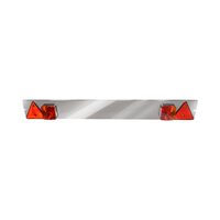 Kit lampi remorca cu bara, 1200mm, 12V, cablu 6m, fisa 7 pini, 2 triunghiuri, lampi cu bec, CK67  