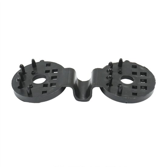 Set 20 de cleme rotunde, clips pentru fixare plasa umbrire, BK78426