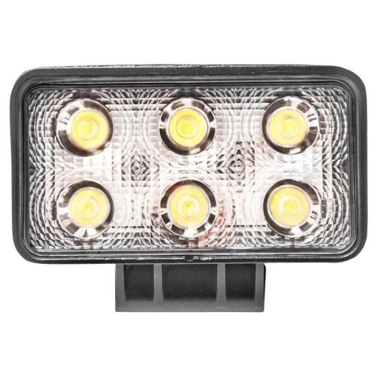 Proiector lucru 110x60, 6 LED-uri, 10-30V, 18W, 1200lm, TT.13206