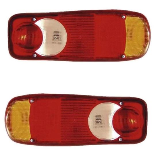 Lampa spate 350x133, Renault Premium, cu mufa 7 pini, set, stanga + drepata, YuceplastYP-153 SET