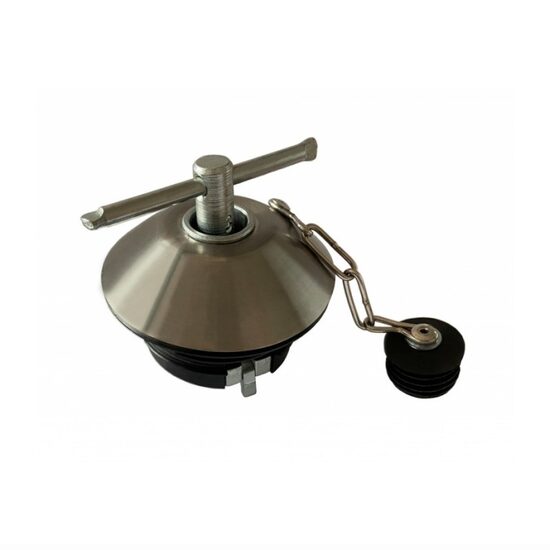 Buson rezervor cu antifurt fi60, conic, cu cheie trident si dop protectie, KWP049 