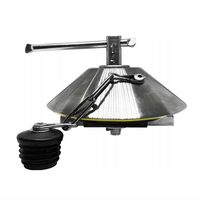 Buson rezervor cu antifurt fi80, conic, cu cheie trident si dop protectie, KWP048 Ars