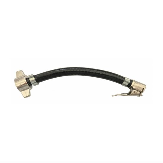 Furtun pentru umflat roti, pistol aer cu conector rotitor, fluture M16, WDP014 